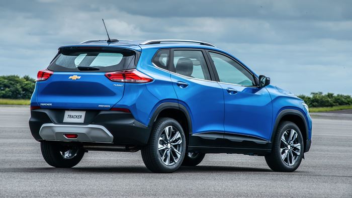 Chevrolet Tracker 2020 vista trasera