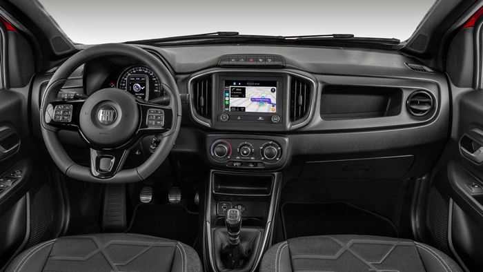 Nueva Fiat Strada vista interior