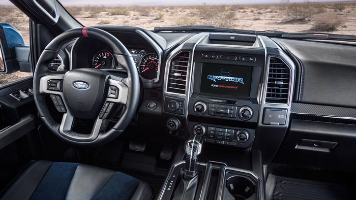 F-150 Raptor interior